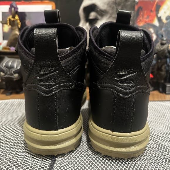 Nike Lunar Force 1 Duckboot "Black Neutral Olive" - Size 8.5 - Hike Ready - Picture 8 of 10